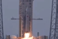 China Uji Long March 10, Kapsul Mengzhou Berhasil Simulasi Abort Kru (Xinhua)