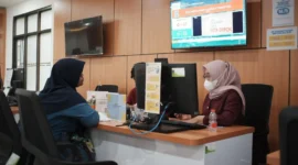 elayanan Dinsos Kota Depok di Mal Pelayanan Publik (MPP). (Foto: JD 01/Diskominfo Depok/ Ilustrasi).