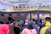 Gerakan Pangan Murah Polres Cimahi Diserbu Warga Jelang Ramadan