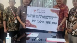 Penutupan Bulan Dana PMI Depok 2025, Terkumpul Rp1,09 Miliar