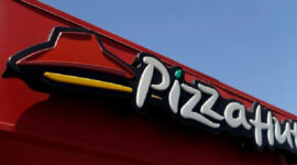 Pizza Hut di Pasadena, California, Amerika Serikat. Foto: Reuters