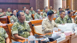 Rapat Tertutup Komisi I DPR Bahas Hibah Kapal Jepang untuk TNI