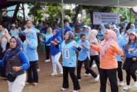 Zita Anjani Apresiasi Lansia 95 Tahun di Senam OK Gas