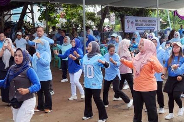 Zita Anjani Apresiasi Lansia 95 Tahun di Senam OK Gas