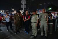 Forkopimko Jakarta Barat Tinjau Dua Titik Ramai Saat Malam Takbir