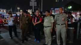 Forkopimko Jakarta Barat Tinjau Dua Titik Ramai Saat Malam Takbir