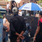 Babinsa, Dan Bhabinkamtibmas Amankan Hiburan  Orkes Melayu 51 Dalam Acara Halal Bi Halal Dan Temu Kangen Anak Rantau  