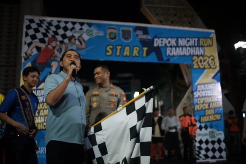 Night Run Ramadan Depok Didorong Jadi Gerakan Hidup Sehat