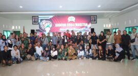Kodim 0804 Magetan Perkuat Kolaborasi Dengan Awak Media Untuk Mendukung Pembangunan  