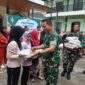 Kodim Magetan Gelar Upacara, Cuti Prajurit, dan Salurkan Zakat Beras