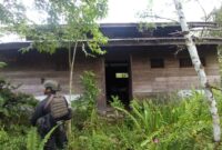 TNI Sita Senjata dan Munisi Usai Kontak Senjata di Nabire